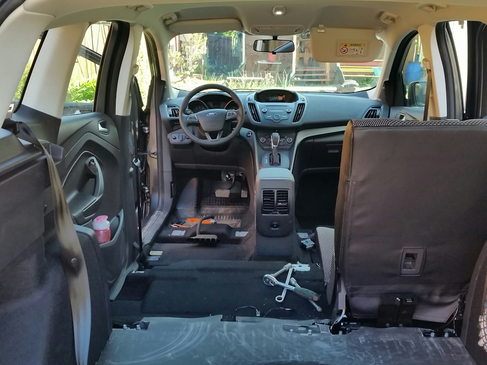 Как снять переднее сиденье форд куга 2 4. Чехлы на сиденья - Ford Kuga (2G), 2,5 л, 2018 года аксессуары DRIVE2