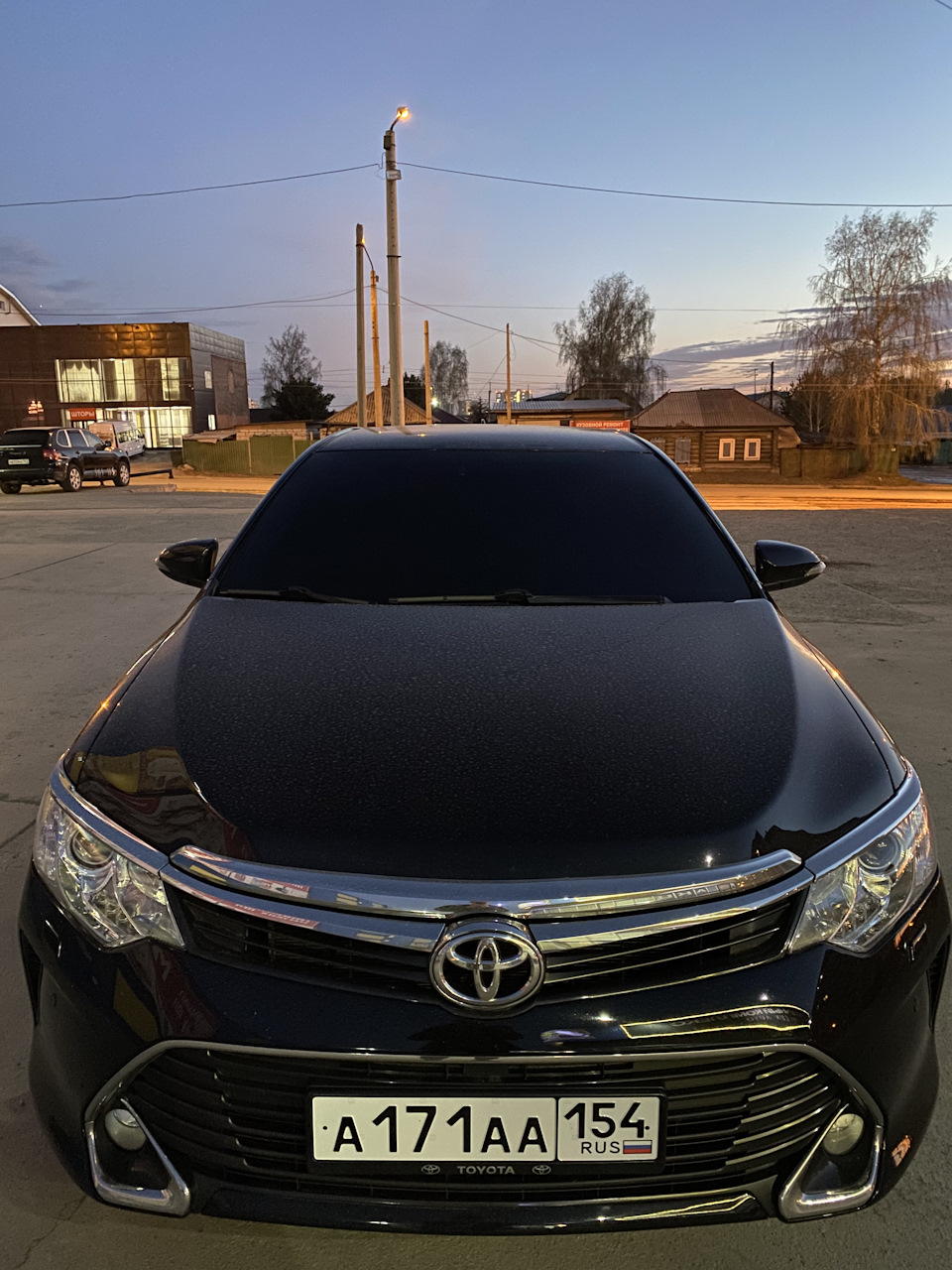 Тонировка в круг — Toyota Camry (XV50), 2,5 л, 2017 года | стайлинг | DRIVE2