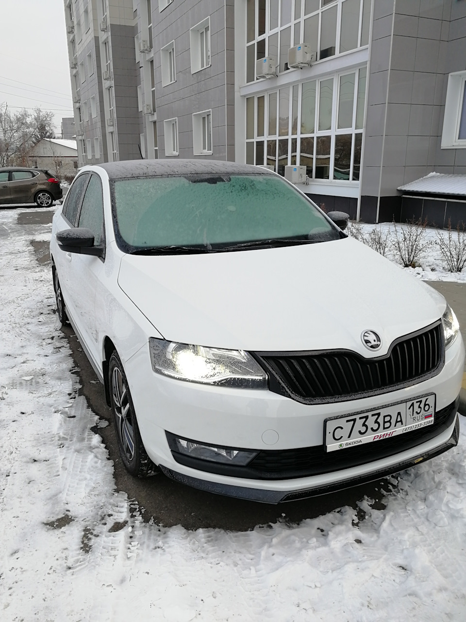 Забрал после ремонта — Skoda Rapid (1G), 1,4 л, 2018 года | ДТП | DRIVE2