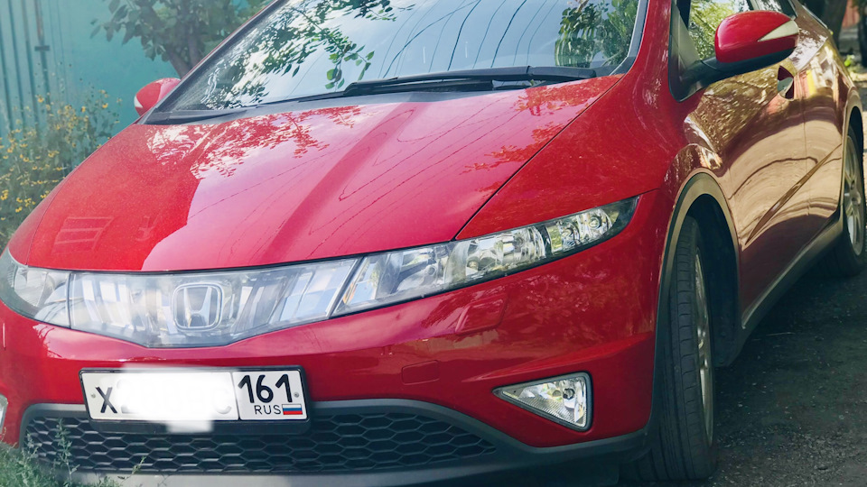 Регулировка клапанов + ТО — Honda Civic 5D (8G), 1,8 л., 2008 года ...