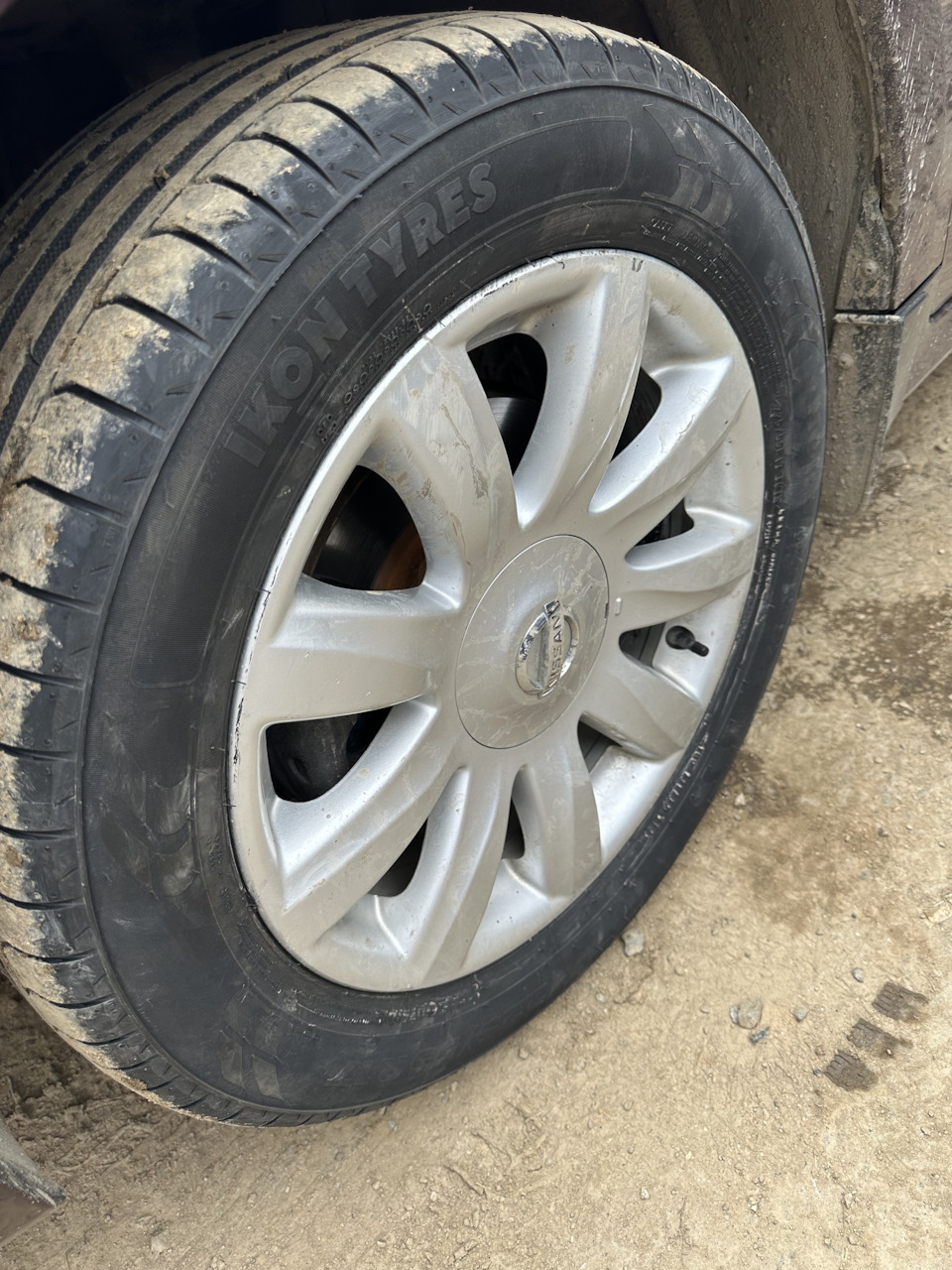 Лето — Nissan Teana (J32), 2,5 л, 2008 года | шины | DRIVE2