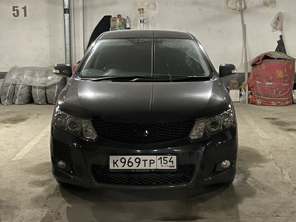 Пленка на фары — Toyota Allion (T260), 1,5 л, 2009 года | стайлинг | DRIVE2