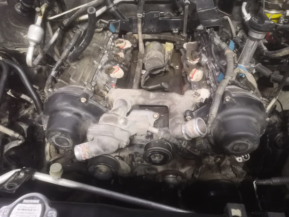 Прогорели клапана — Toyota Land Cruiser 100, 4,7 л, 2002 года | поломка ...