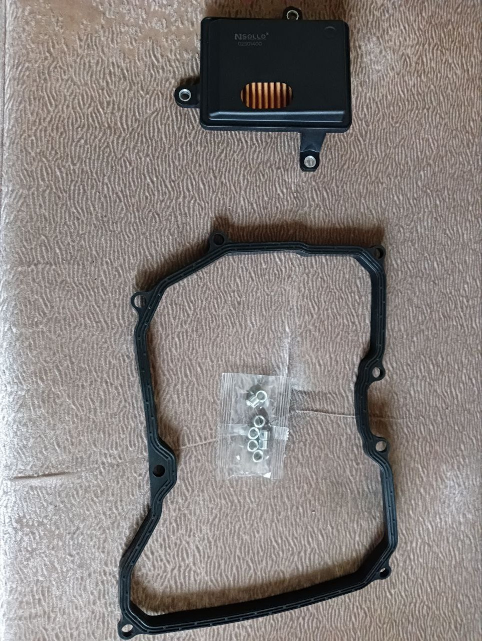 Фильтр АКПП 09G Sollo 02S01400 — Skoda Octavia A7 Mk3, 1,6 л, 2015 года ...