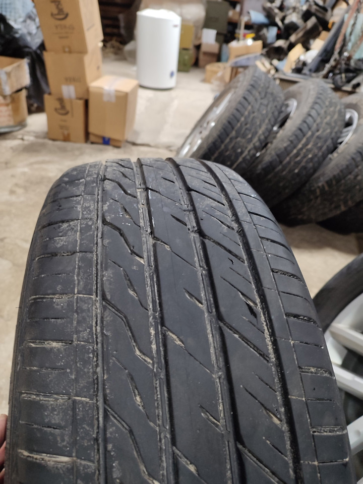 Шины летние Landsail 255/55 R18, литые диски VAG 8Jx18 ET57 5x130 на ...