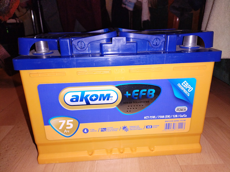 Летний сезон 2024 — покупка и установка новой АКБ (запись #71 ...