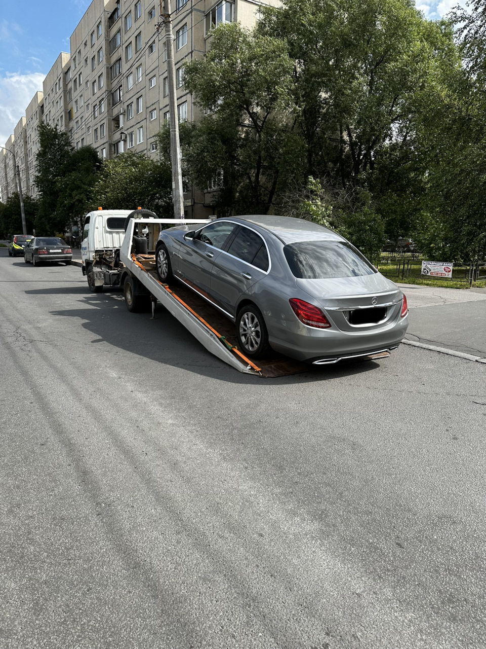 Накаркал !) — Mercedes-Benz C-class (W205), 2 л, 2016 года | другое | DRIVE2