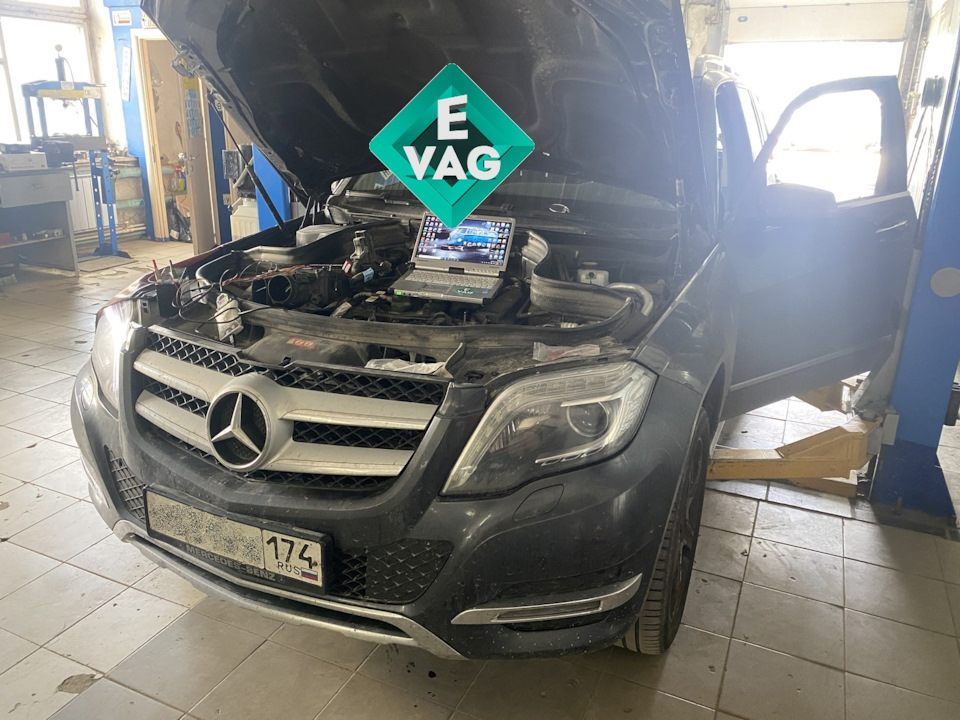 🚀 Mercedes GLK-class X204 220 CDI 4MATIC 170 лс \"2013: удаление ...