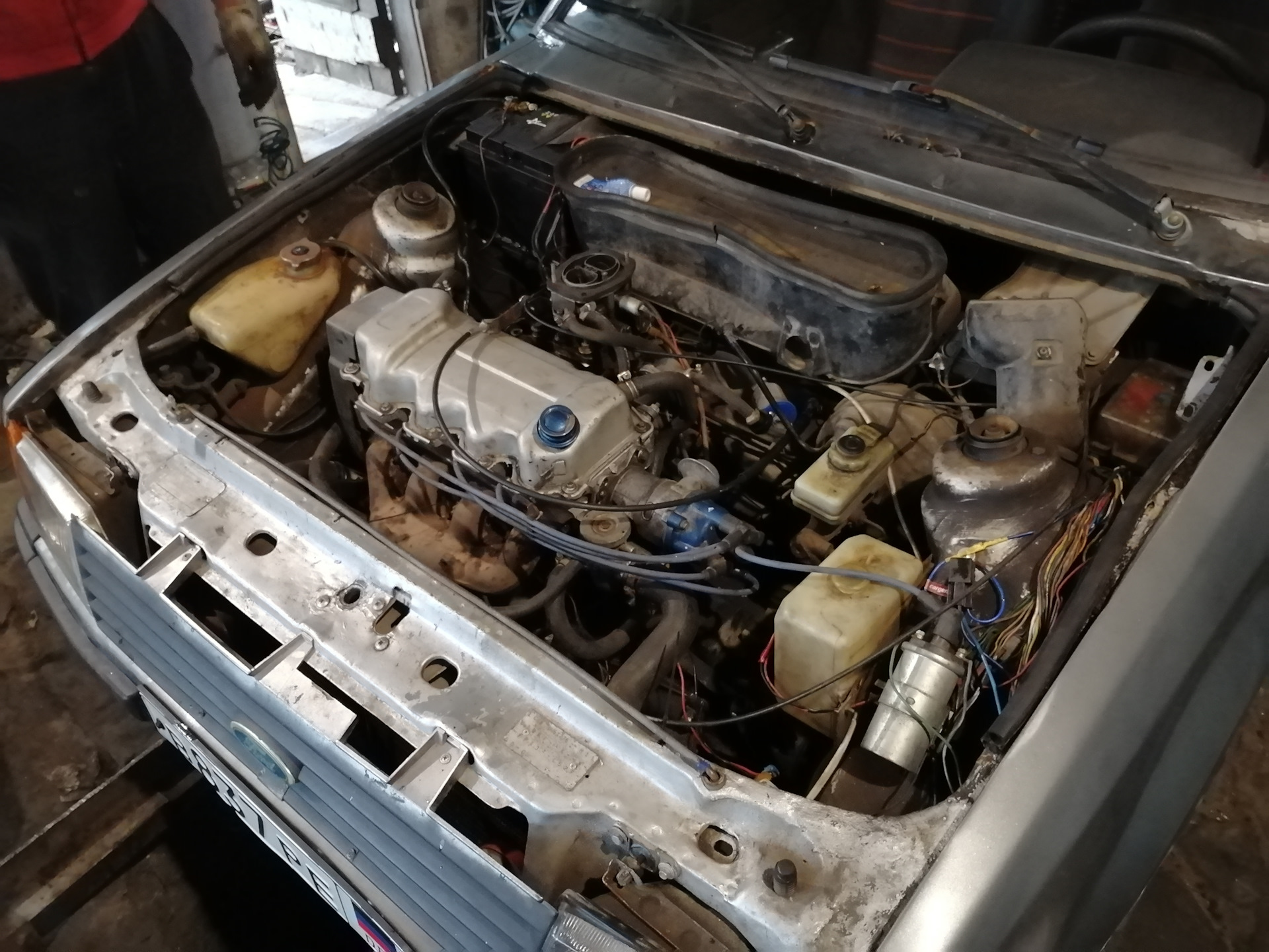 Замена двигателя и ремонт сцепления — Ford Escort Mk3, 1,6 л, 1980 года ...