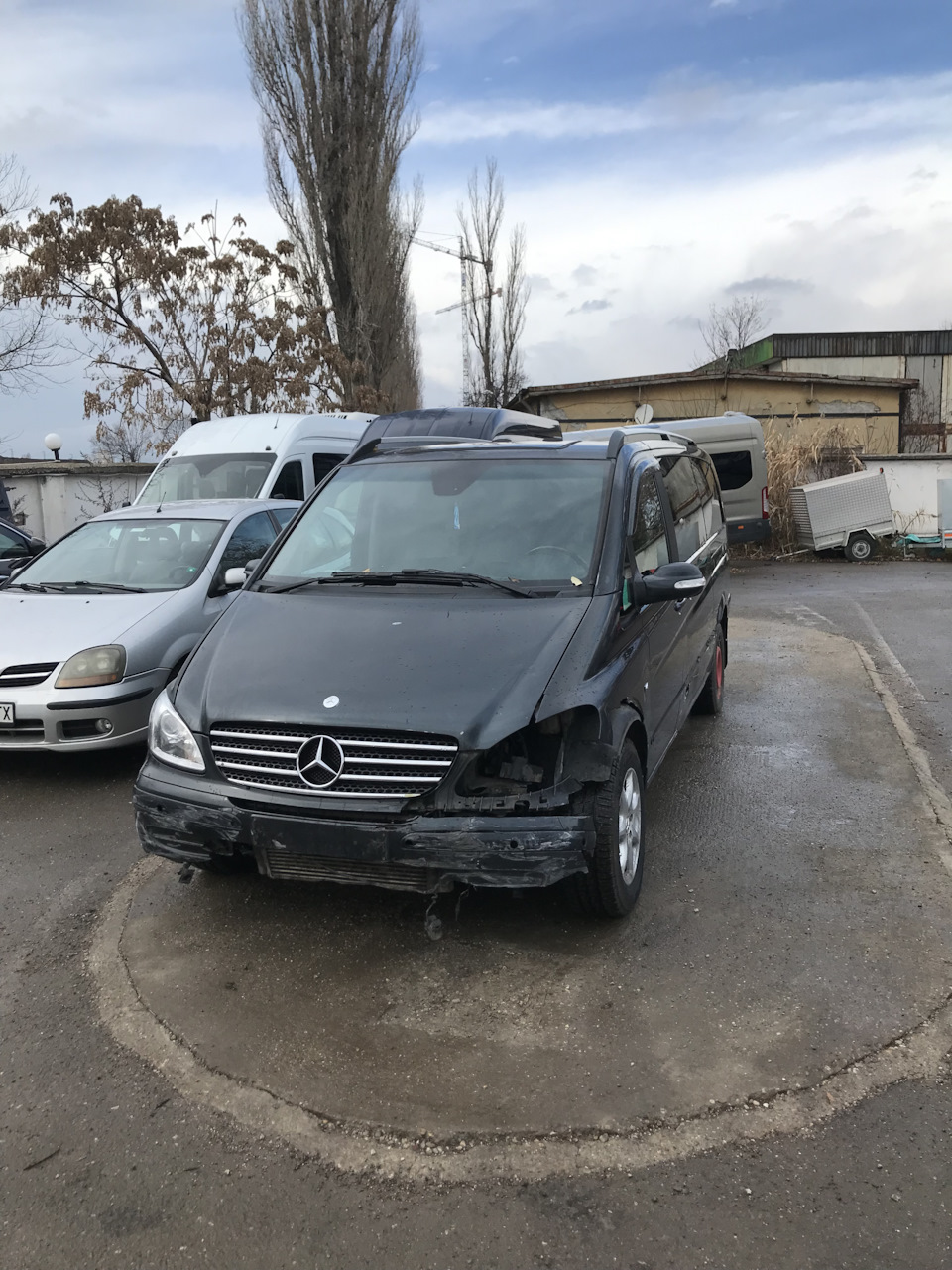 Забрал машину домой — Mercedes-Benz Viano (W639), 3 л, 2007 года |  путешествие | DRIVE2