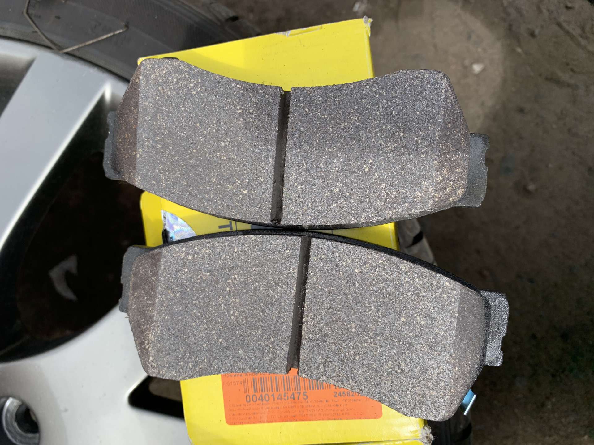 Колодки TEXTAR (Мазда 6 gh, 2.5 бензин) — Mazda 6 (2G) GH, 2,5 л, 2007 ...