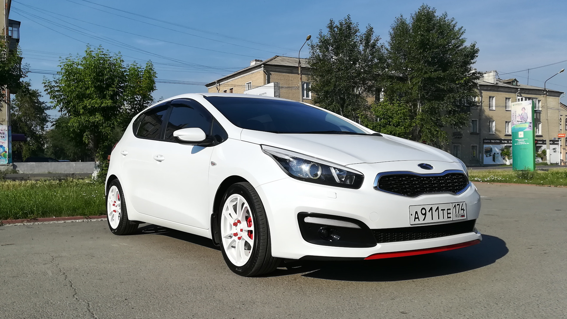 KIA Ceed (2G) 1.6 бензиновый 2015 | White Star на DRIVE2