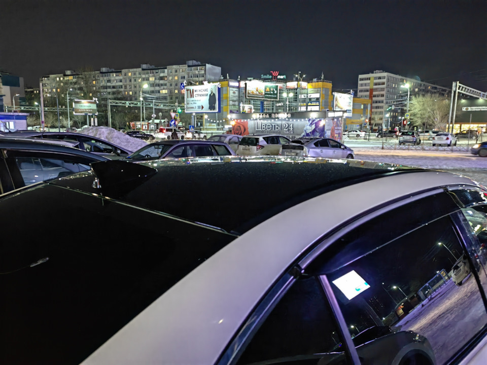 Оклейка крыши в чёрный глянец — Honda Accord Hybrid (9G), 2 л, 2013 ...