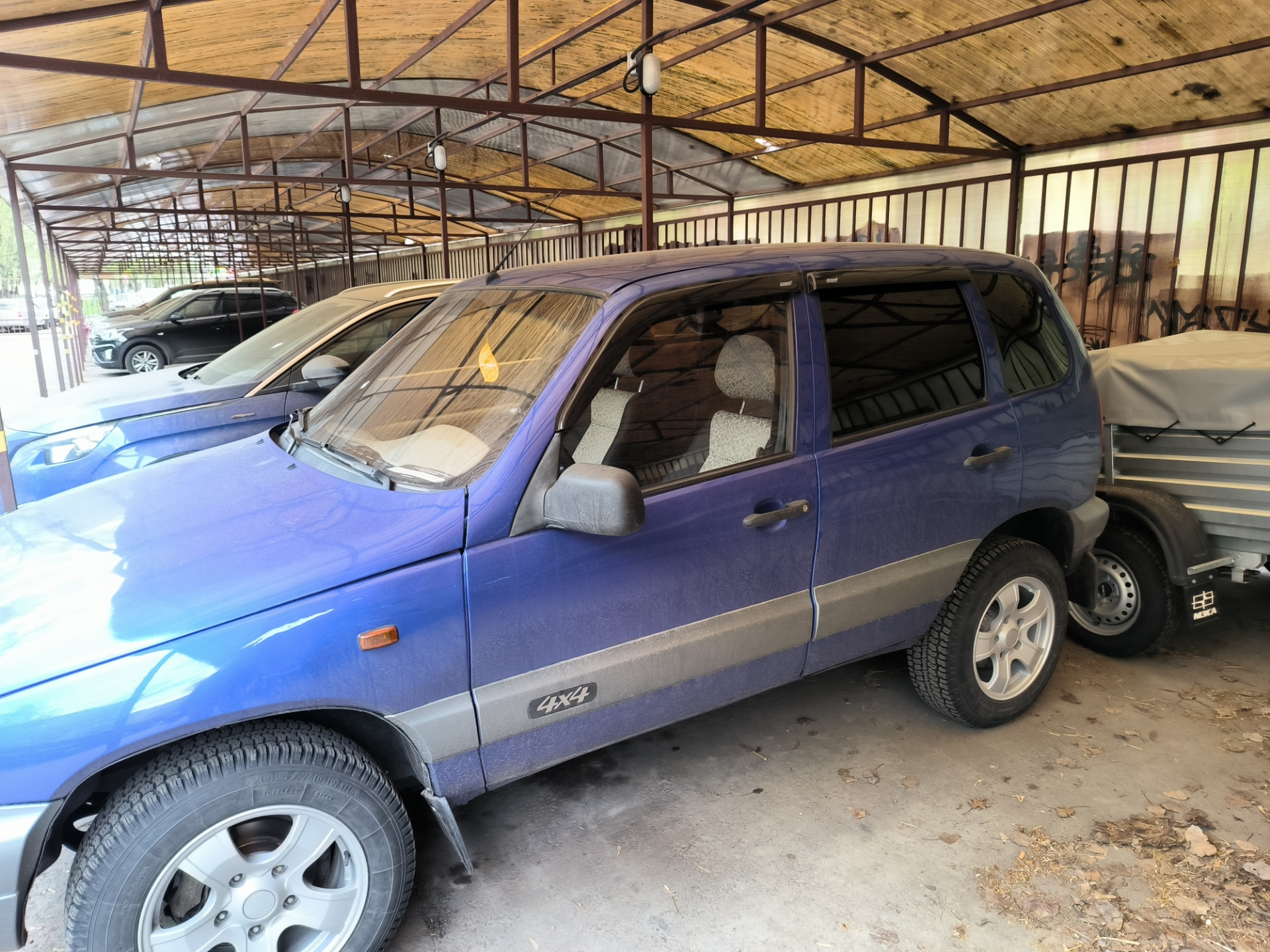 Тонировка — Chevrolet Niva (1G), 1,7 л, 2006 года | стайлинг | DRIVE2