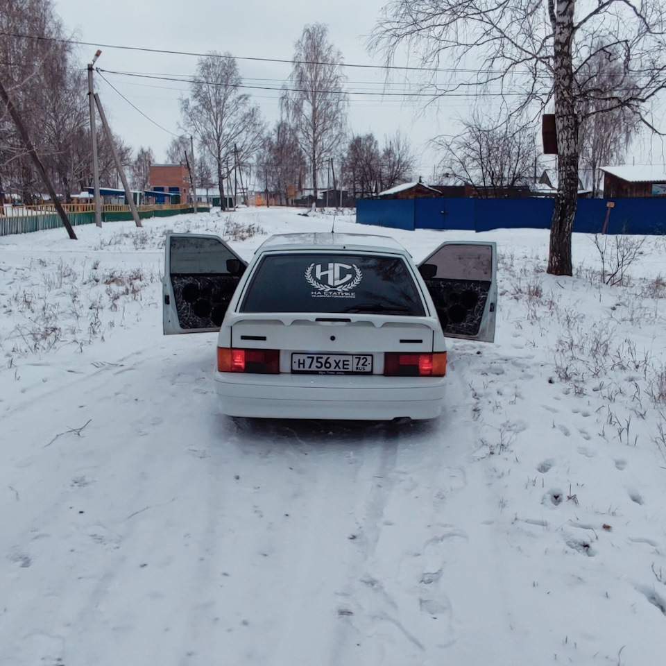 Задница Четырки в стиле Black Edition 🖤🤍 — Lada 2114, 1,6 л, 2012 года |  тюнинг | DRIVE2