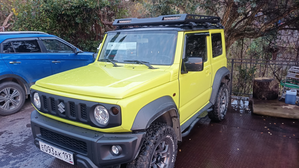 Алюминиевый багажник — Suzuki Jimny (4G), 1,5 л, 2020 года | аксессуары ...