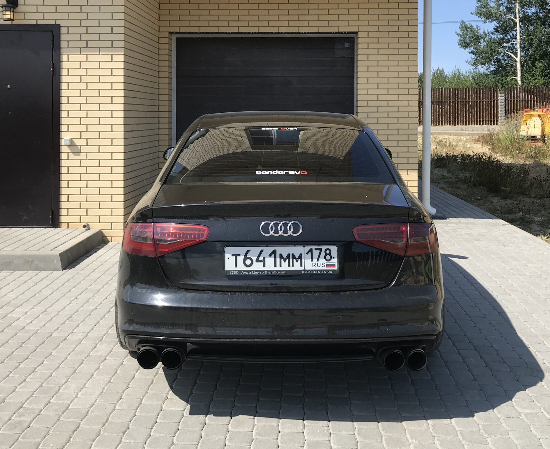 Задние фонари в тонер — Audi A4 (B8), 2 л, 2015 года | стайлинг | DRIVE2