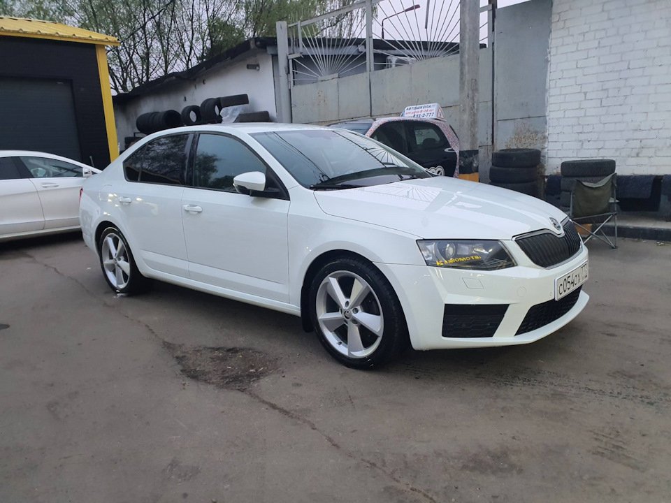 Место проведения экспериментов не меняю) — Skoda Octavia A7 Mk3