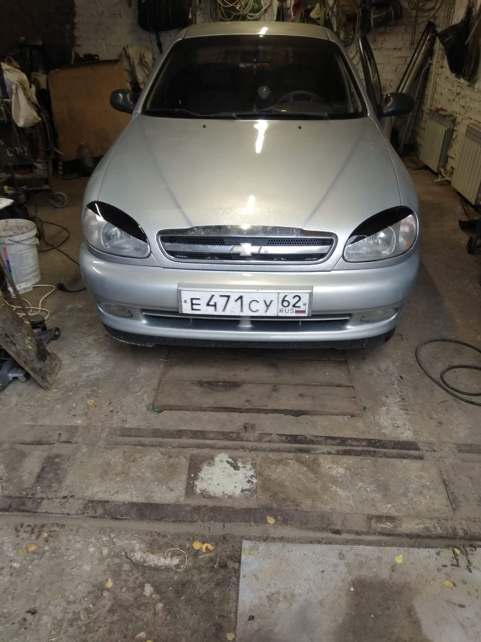 Губа от Круза, лип спойлер — Chevrolet Lanos, 1,5 л, 2007 года | тюнинг |  DRIVE2