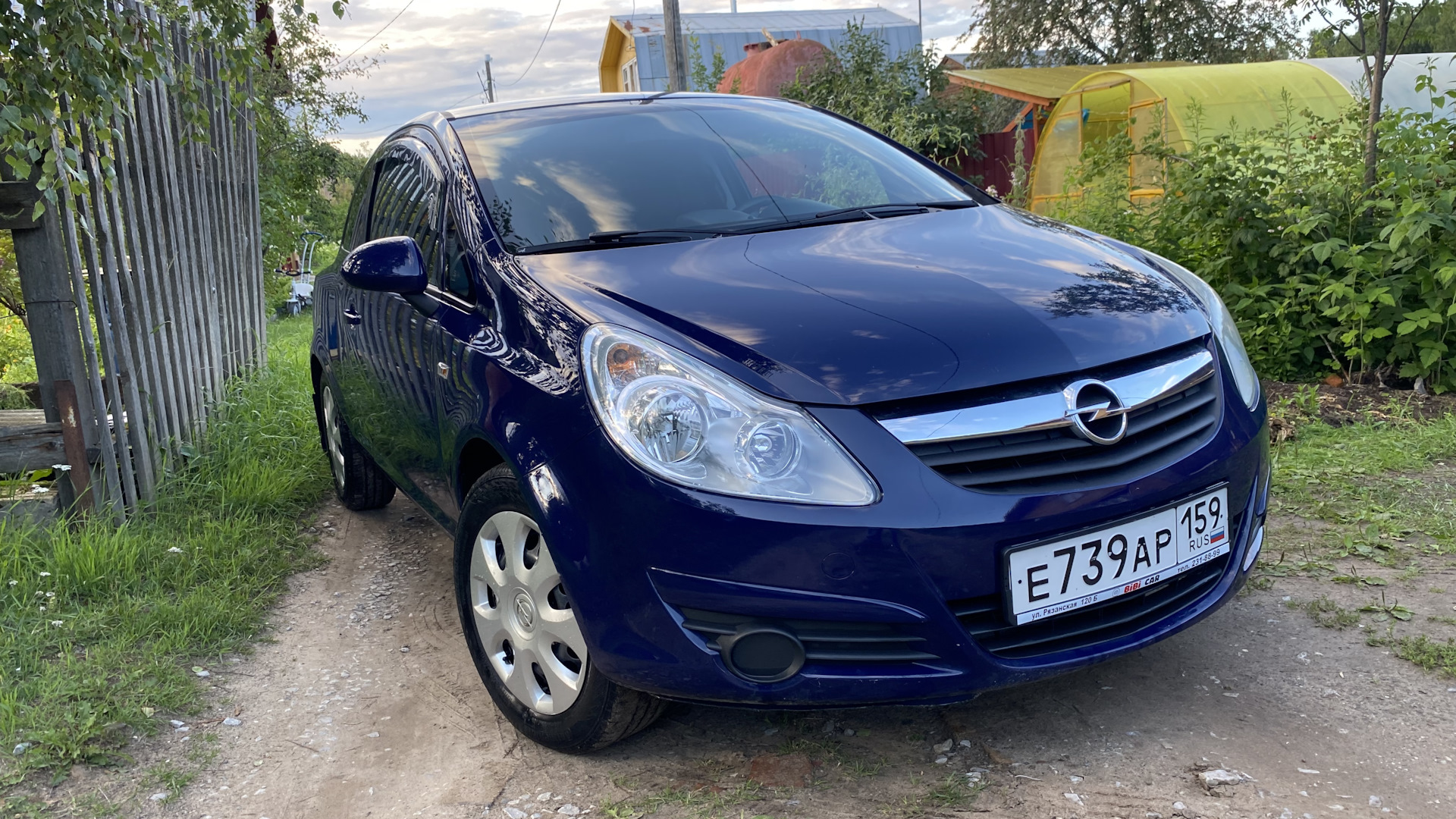 Opel Corsa D 1.2 бензиновый 2008 | Синий-синий на DRIVE2