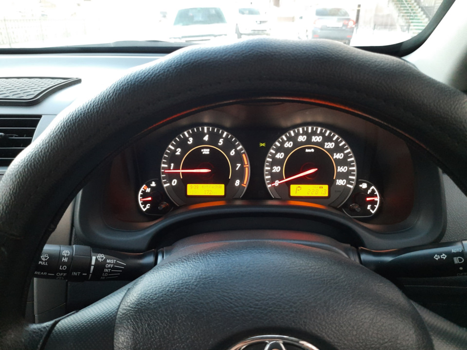 Оптитронное табло на Corolla Fielder 141 — Toyota Corolla Fielder (E140 ...