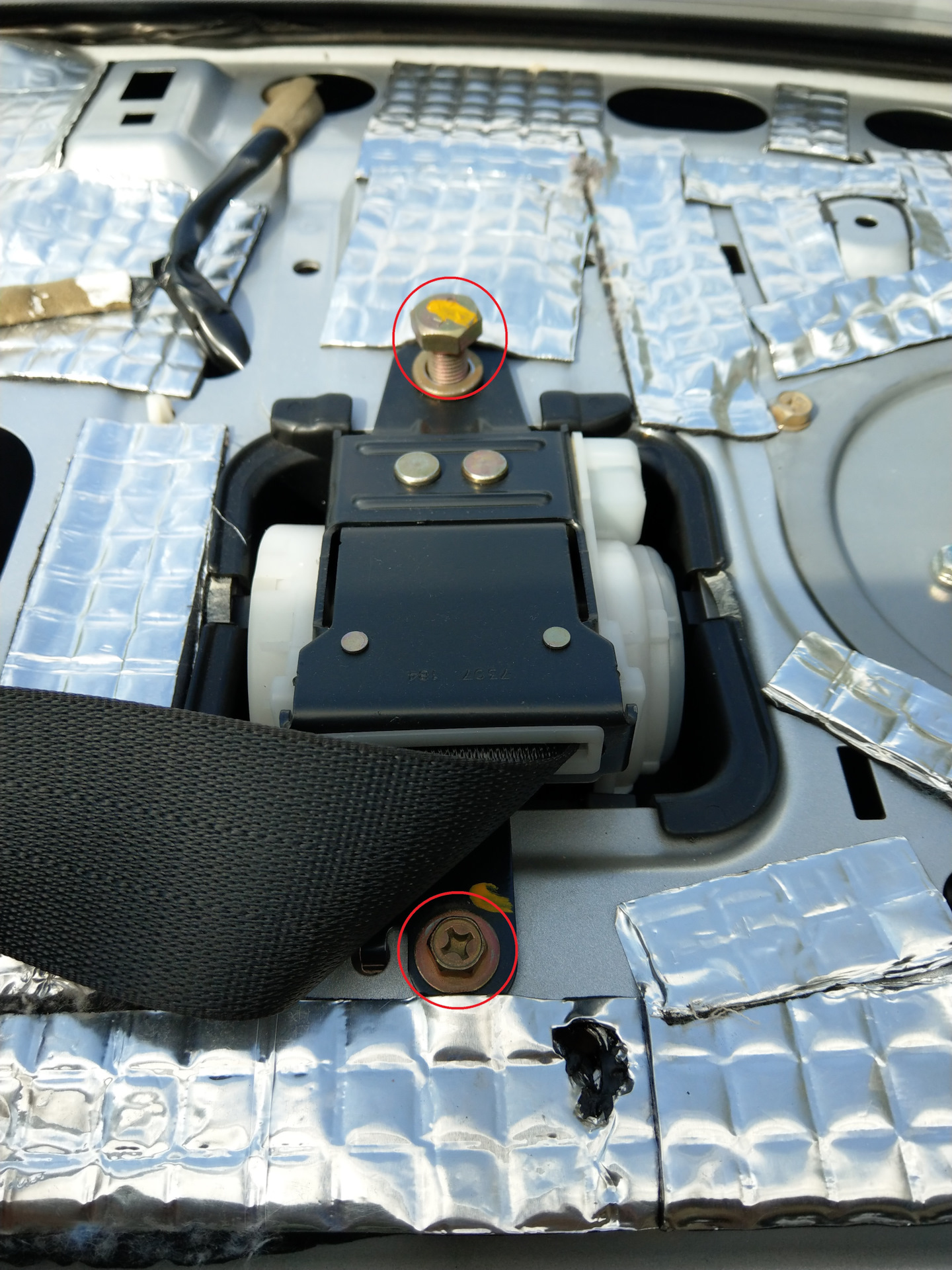 Часть №7. Демонтаж ремней безопасности, пластиковых панелей задних и ...