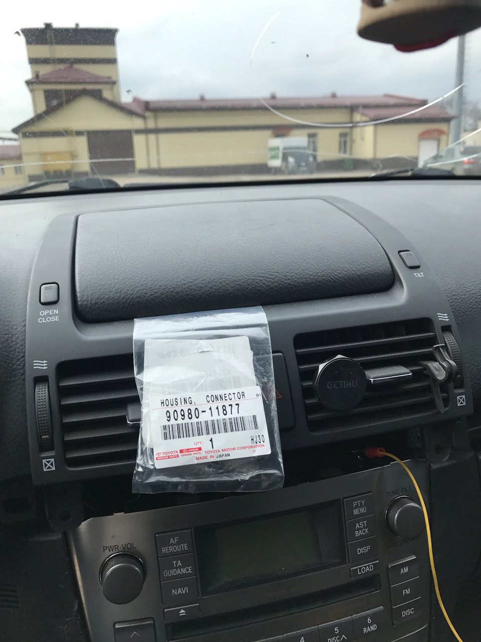 9098011877 HOUSING, CONNECTOR F TOYOTA LEXUS Запчасти на DRIVE2