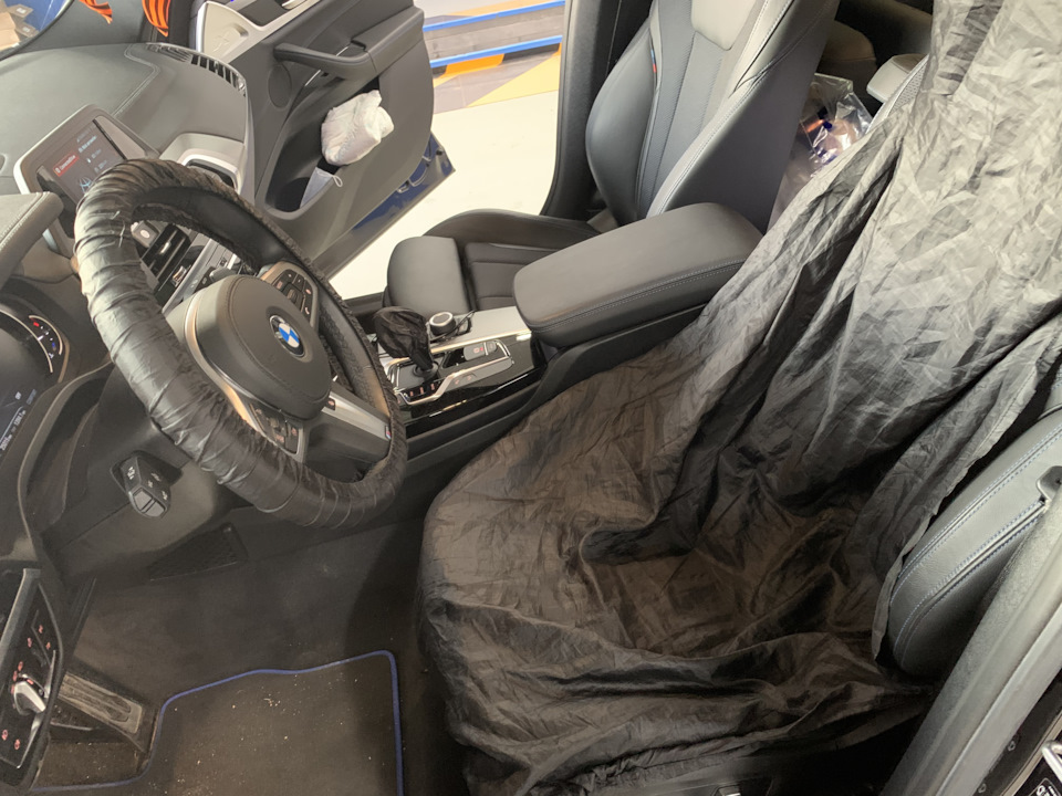 на установке 1 — BMW X3 (G01)