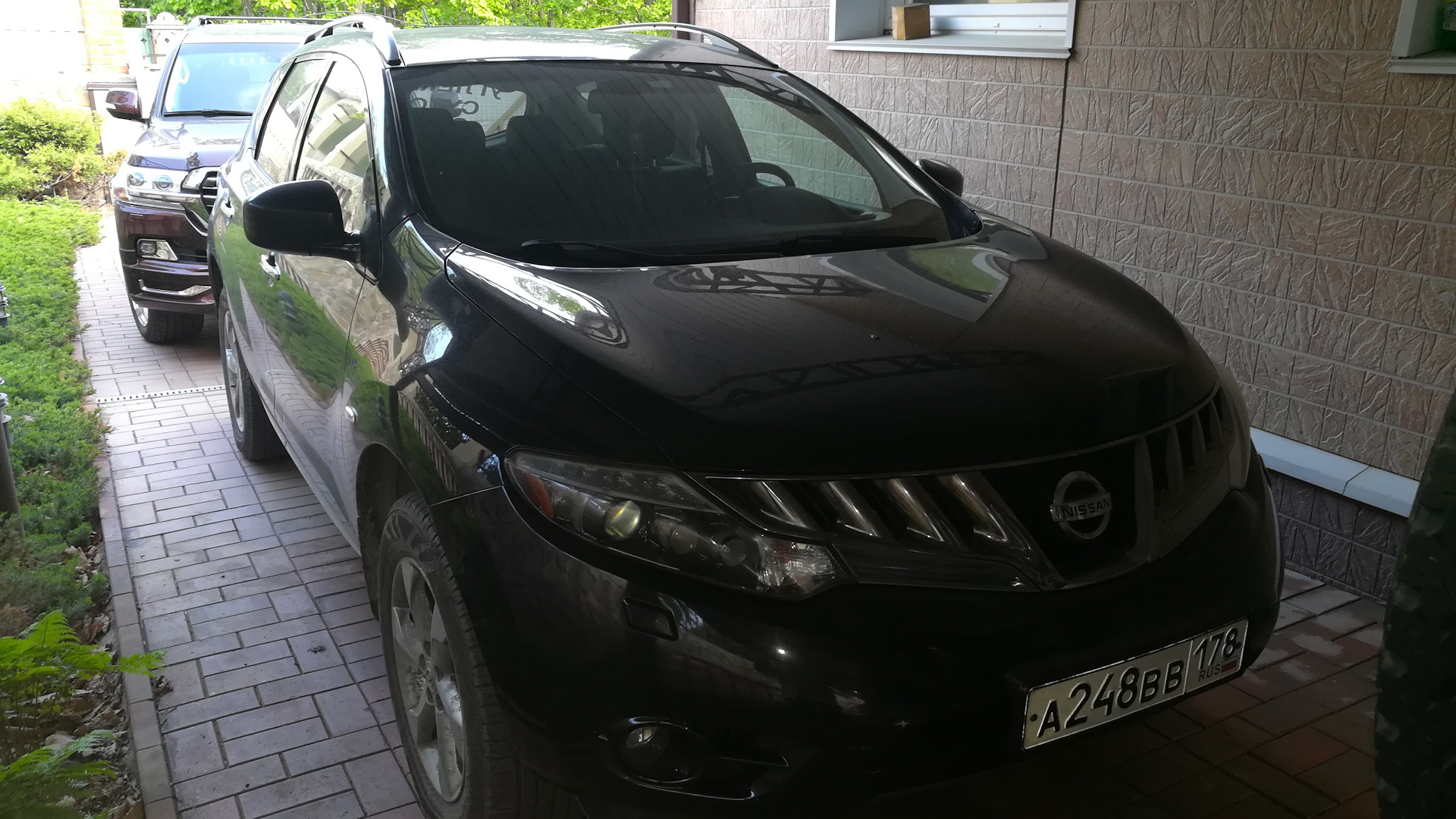 Nissan Murano II 3.5 бензиновый 2009 | Piano Black на DRIVE2