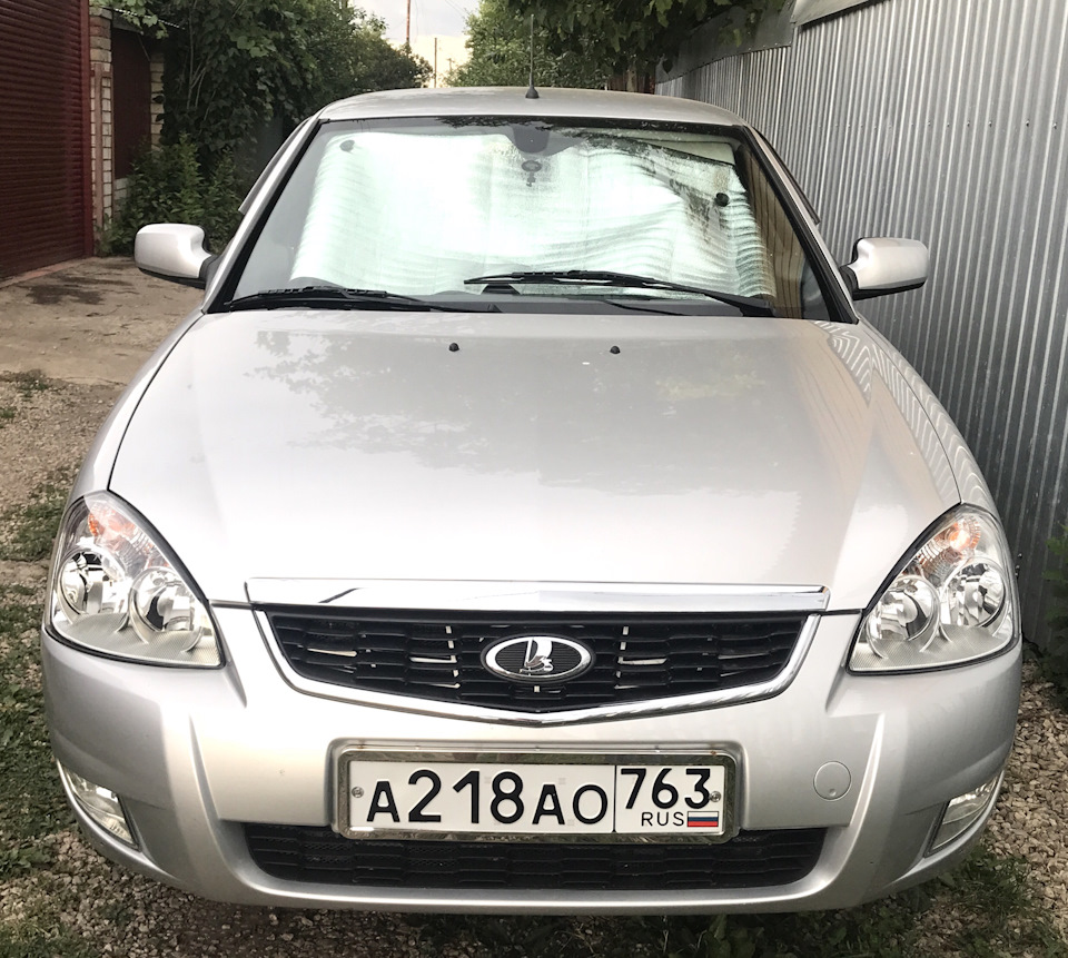Накладки на зеркала — Lada Приора Купе, 1,6 л, 2010 года | стайлинг ...