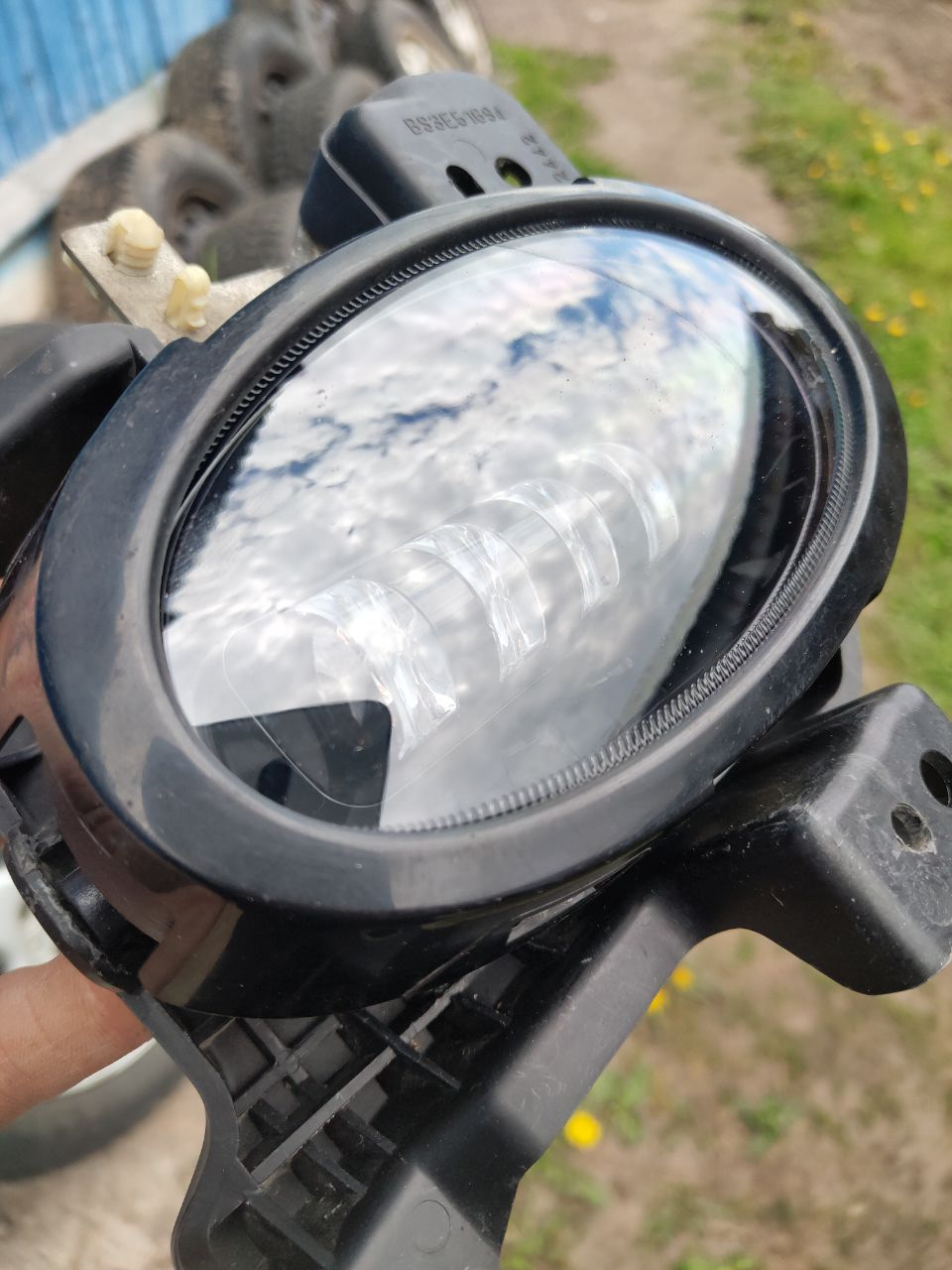 Установка туманок Ledzilla на Mazda 3 bk — Mazda 3 (1G) BK, 1,6 л, 2007 ...