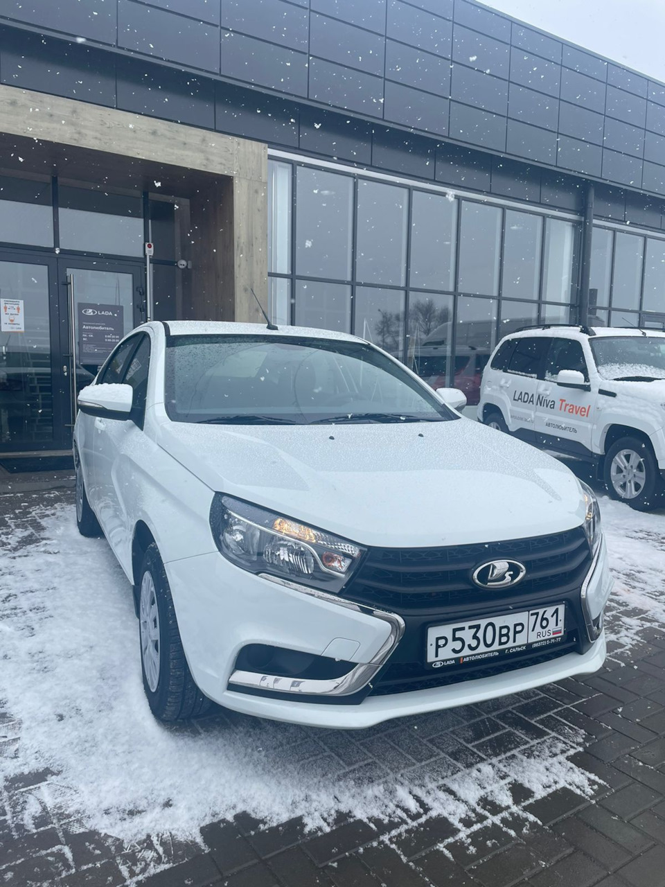 Забираем из салона 🎉 — Lada Vesta CNG, 1,6 л, 2018 года | покупка машины |  DRIVE2