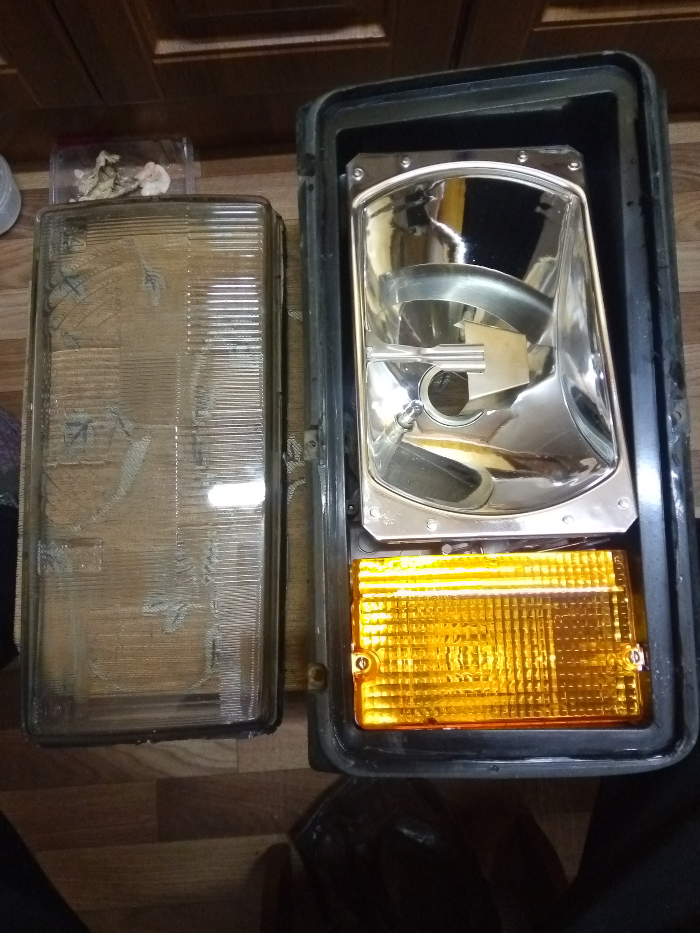 Запотевание фары зимой и как с этим бороться. — Lada 21074, 1,6 л, 2008 ...