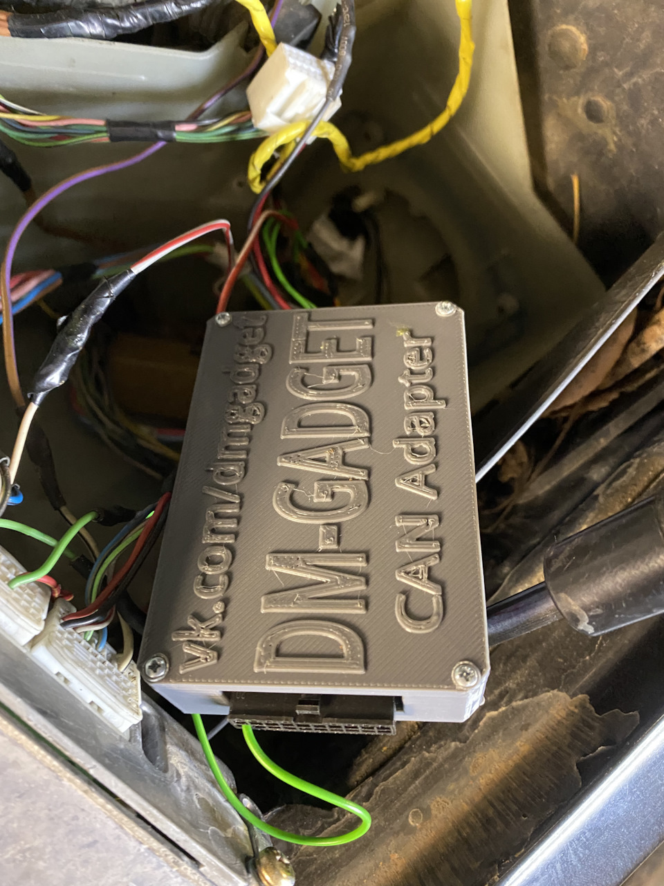 Установка Dm-gadget can адаптер BMW e46 v8 3uz Бмв е46 в8 3узет Toyota ...