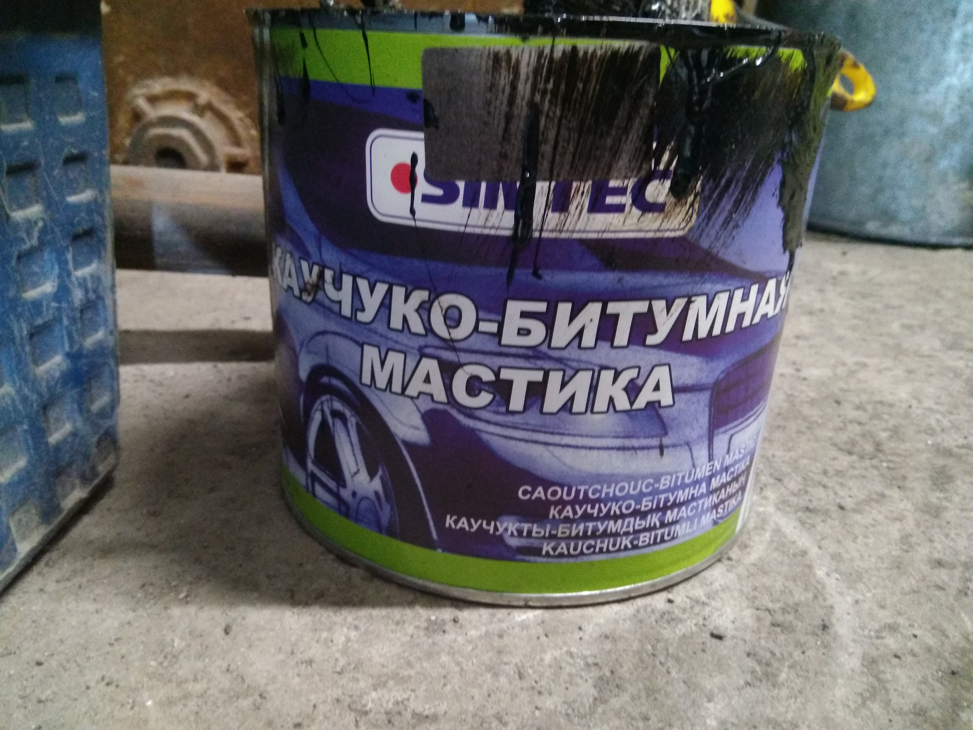 Обработка днище малышки — Subaru Impreza (GD, GG), 3 л, 2001 года ...