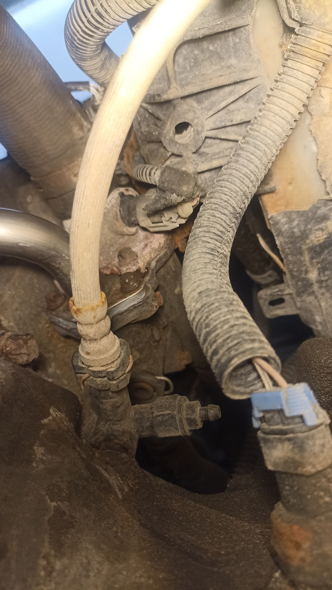 Потек антифриз с соединения… — Opel Astra H, 1,6 л, 2009 года | поломка ...