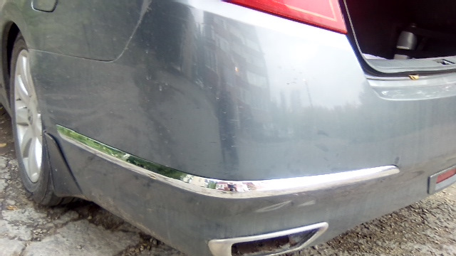 Новый молдинг бампера — Nissan Teana (J32), 2,5 л, 2011 года | просто ...