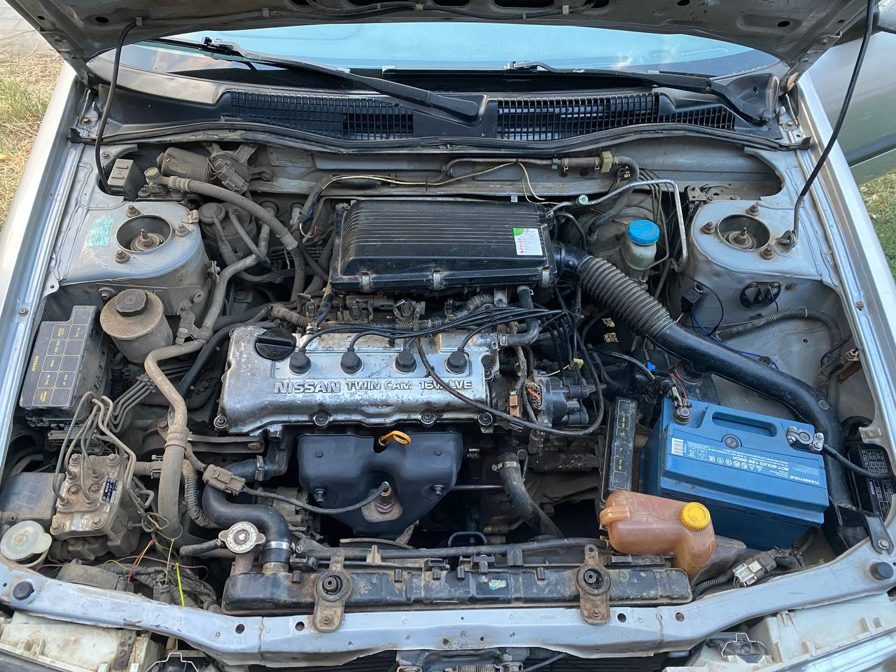 Замена высоковольтных проводов и свечей. — Nissan Primera (P10), 1,6 л ...