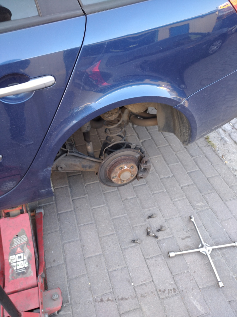 Привязка датчика давления шин Рено Лагуна 2 — Renault Laguna II, 1,9 л ...