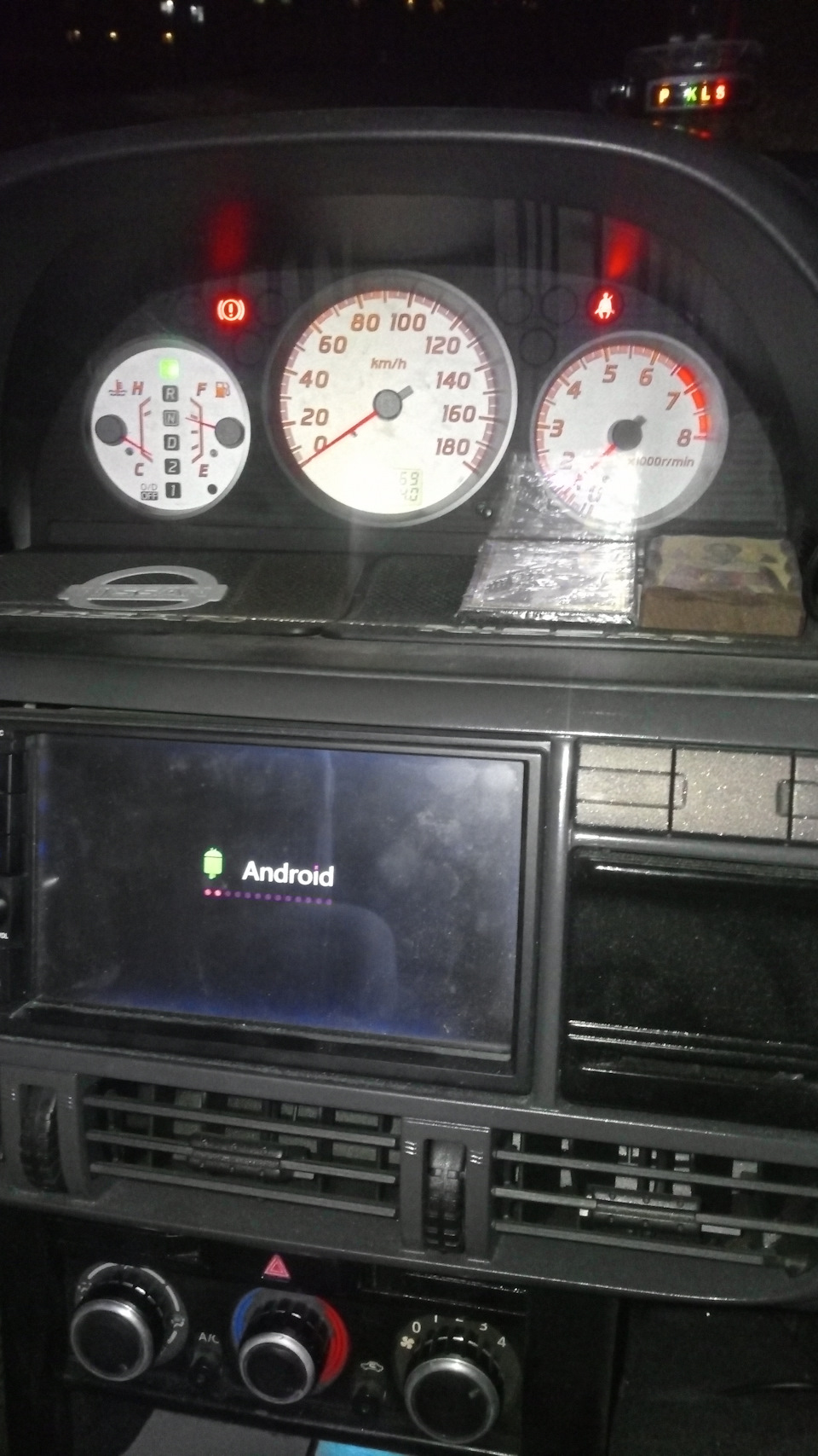 Установка ГУ на Андроид и Мультитроникс МРС-800 — Nissan X-Trail I, 2 л ...