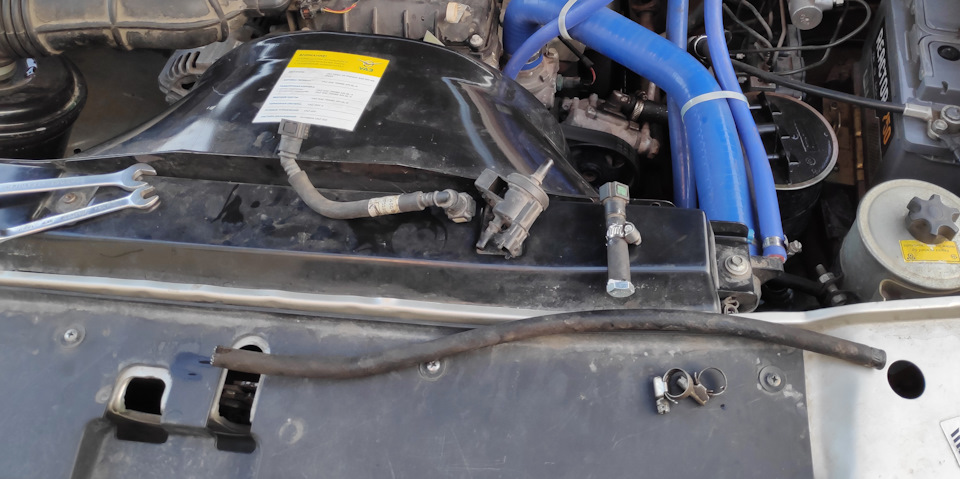 3. установка ГБО, удаление абсорбера — УАЗ Patriot, 2,7 л, 2015 года ...