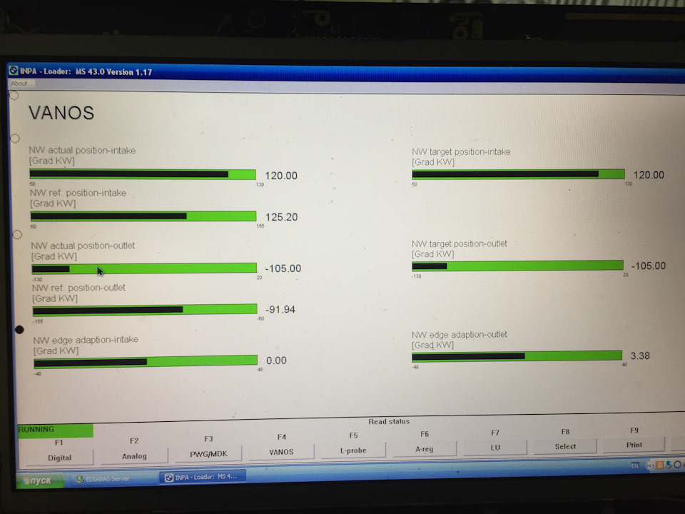 Выставление фаз ГРМ BMW е39 M54 из архива 10.11.2017г — BMW 5 series ...