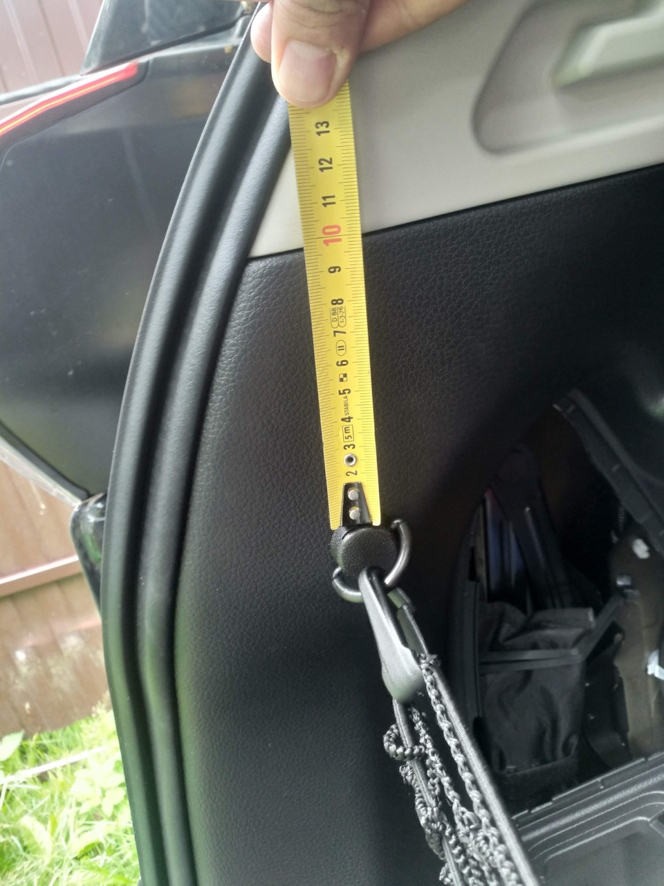 Вертикальная сетка в багажник Т32 — Nissan X-Trail III (t32), 2,5