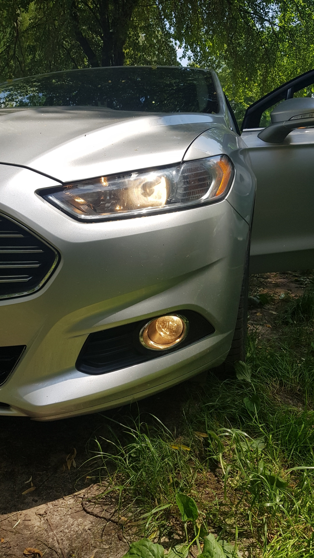 Установка и подключение птф — Ford Fusion (America) (2G), 2 л, 2014 ...