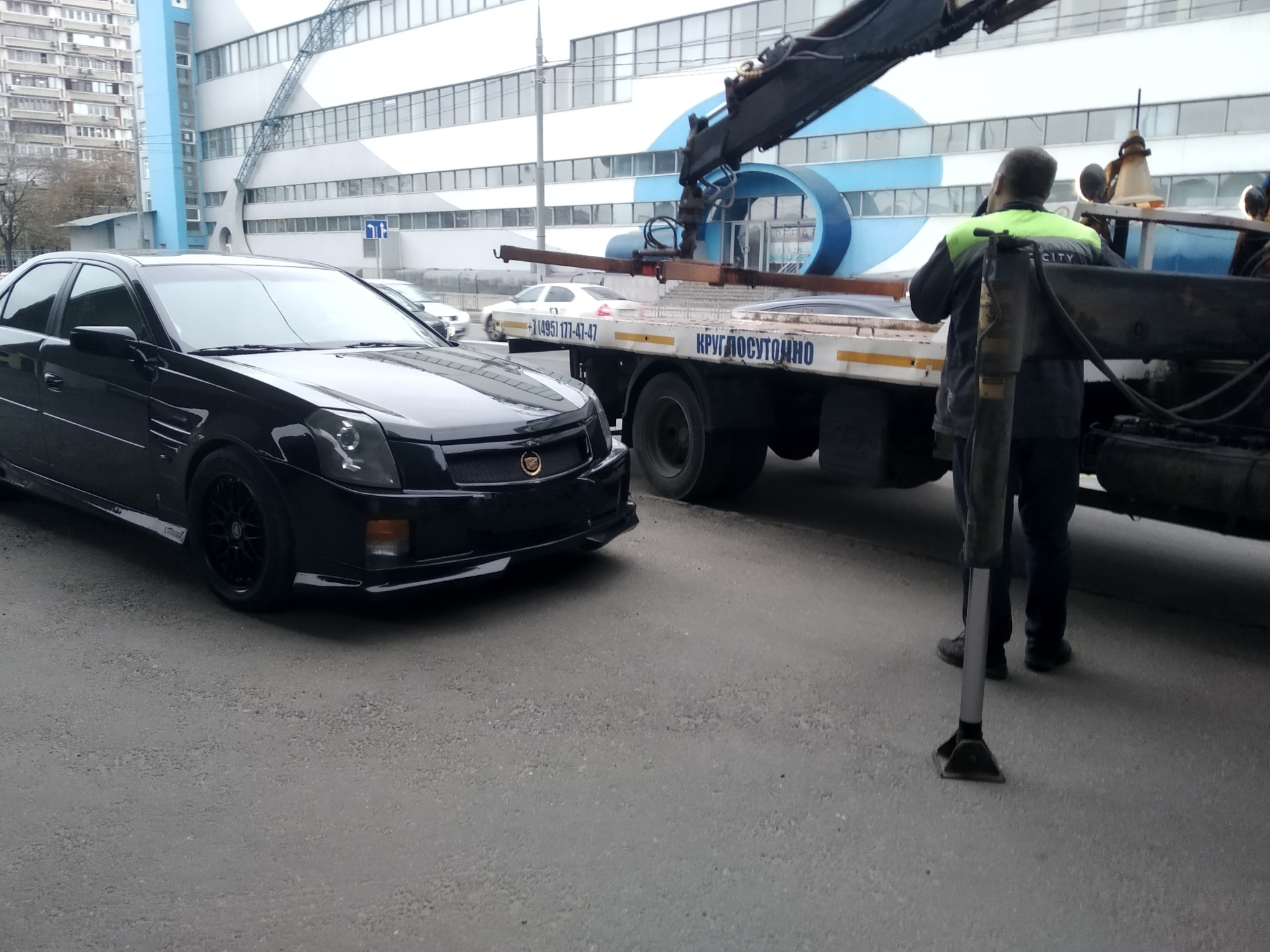 Патрубок АКПП (шланг) ремонт — Cadillac CTS (1G), 3,6 л., 2006 года ...