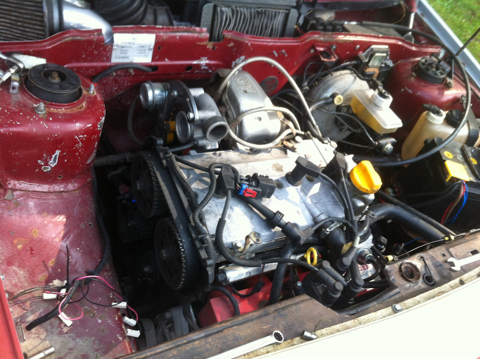 Штампы в болото + Матиз резина — LADA 21093i, 1,5 л., 2002 года ...