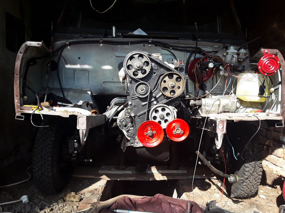 Установка дизеля — ЛуАЗ 969, 1,6 л, 1992 года | кузовной ремонт | DRIVE2