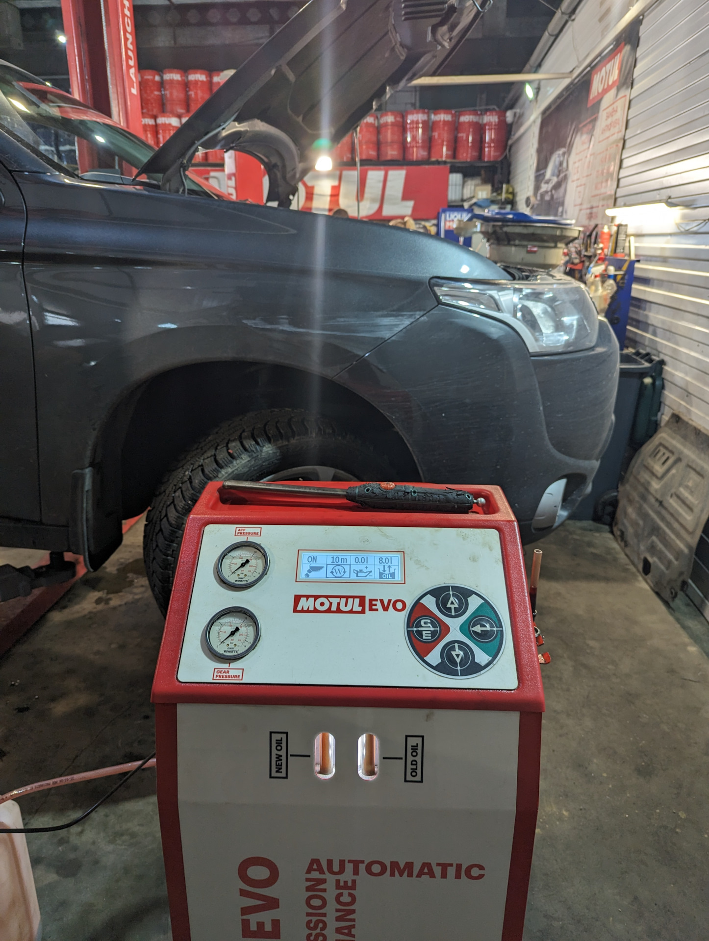 Замена масла в вариаторе JF011E Mitsubishi Outlander на пробеге 46000 ...