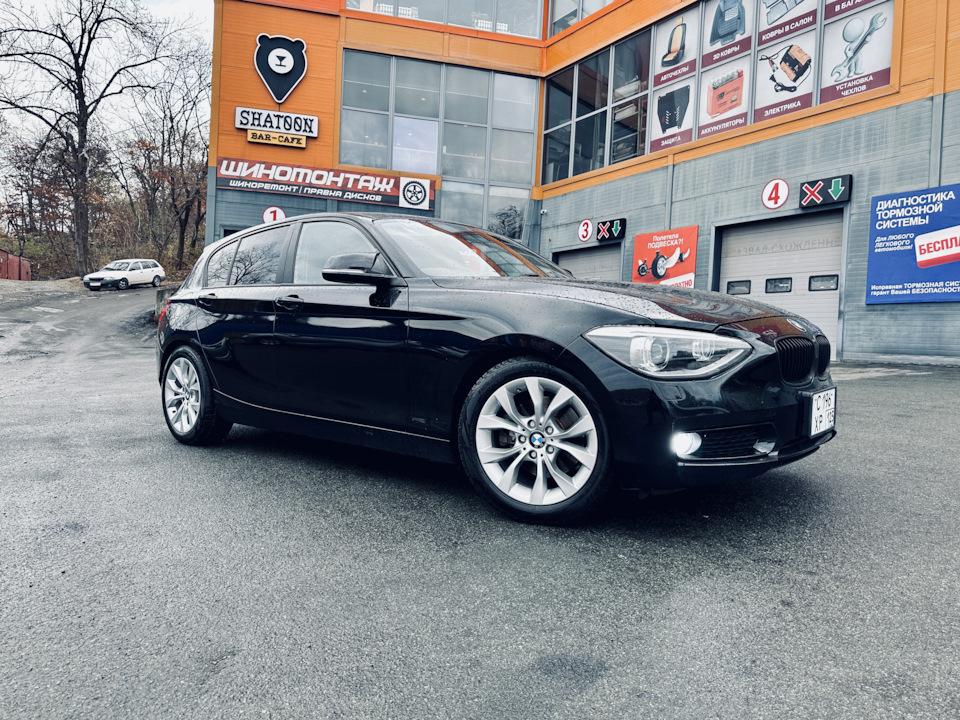 14. Снять колесо = высверлить болт! — BMW 1 series (F20), 1,6 л, 2014 ...