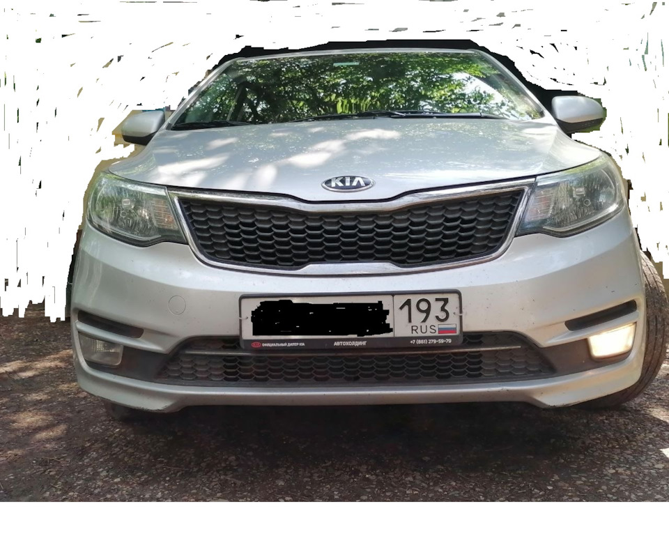 Замена ламп дневных ходовых огней (ДХО) рестайлинг КИА РИО 3 — KIA Rio ...